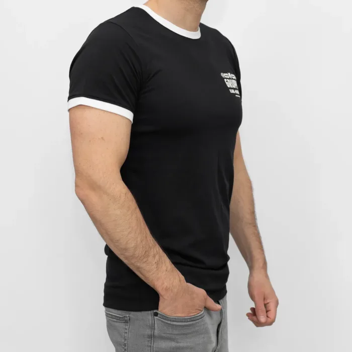 T-Shirt "Ringer" Unisex – Bild 3